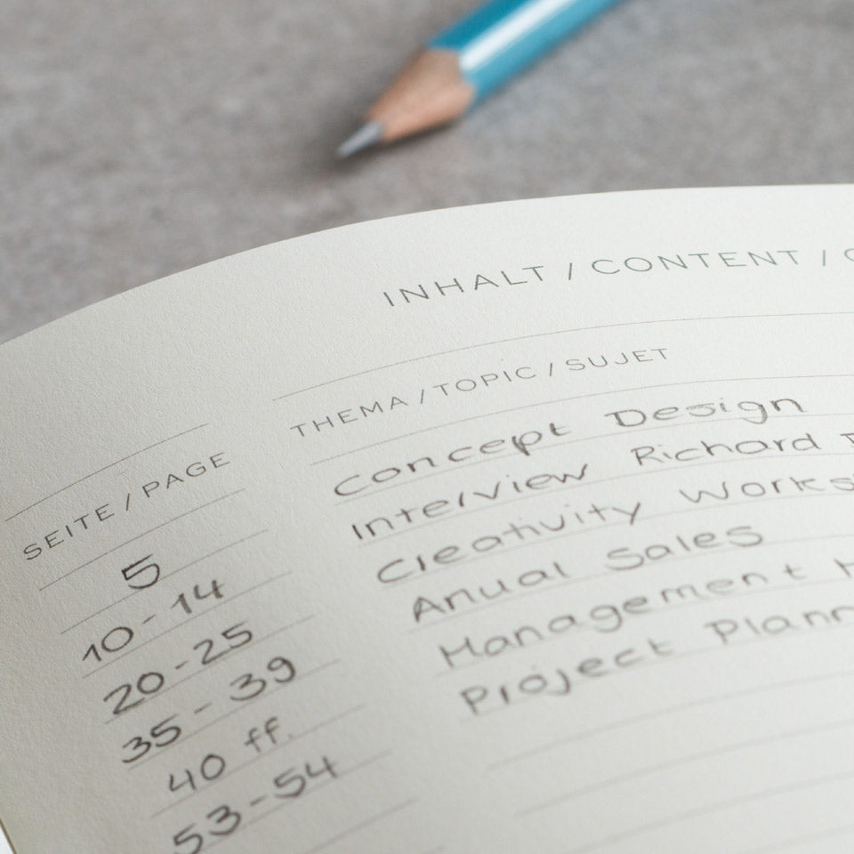 Leuchtturm Notizbuch Classic Master Slim (A4+)
