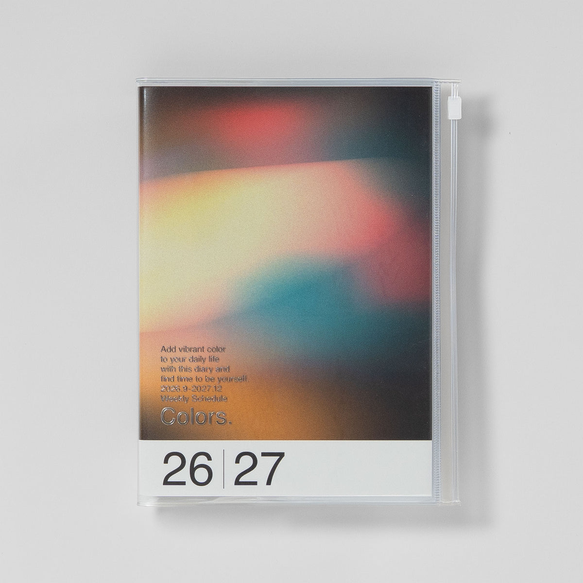 Mark's Taschenkalender A5 2026/27 Verlauf „Colors.", Farbe Schwarz #Farbe_Black