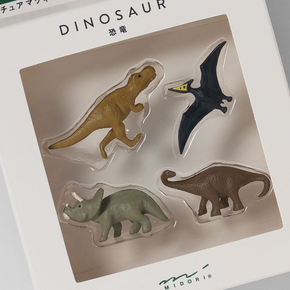 Mini-Magnete Dinosaurier 4er Set