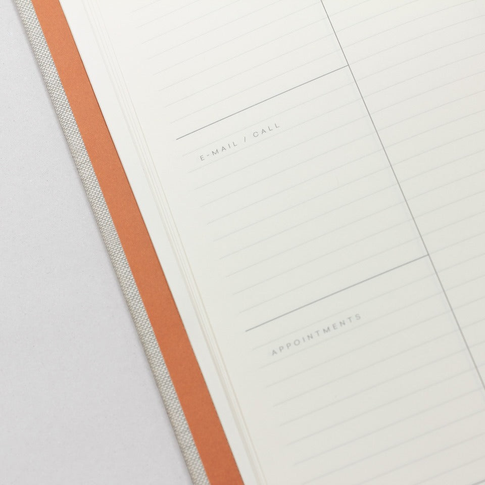 Arbeitsbuch groß grau Notem / Even Work Journal