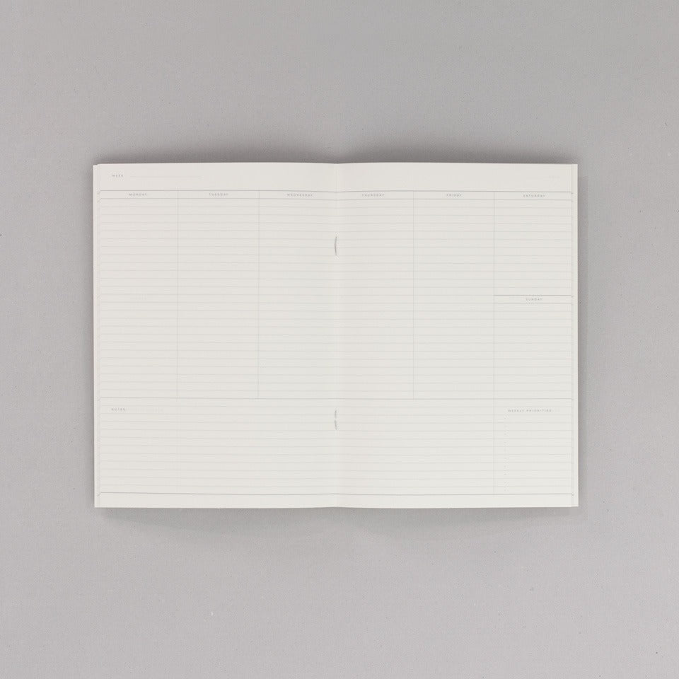 Heft Wochenplaner Notem / Milo Weekly Planner Book