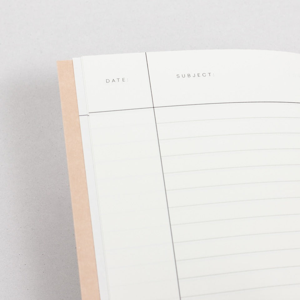 Notizheft blau gestreift Notem / Vita Notebook