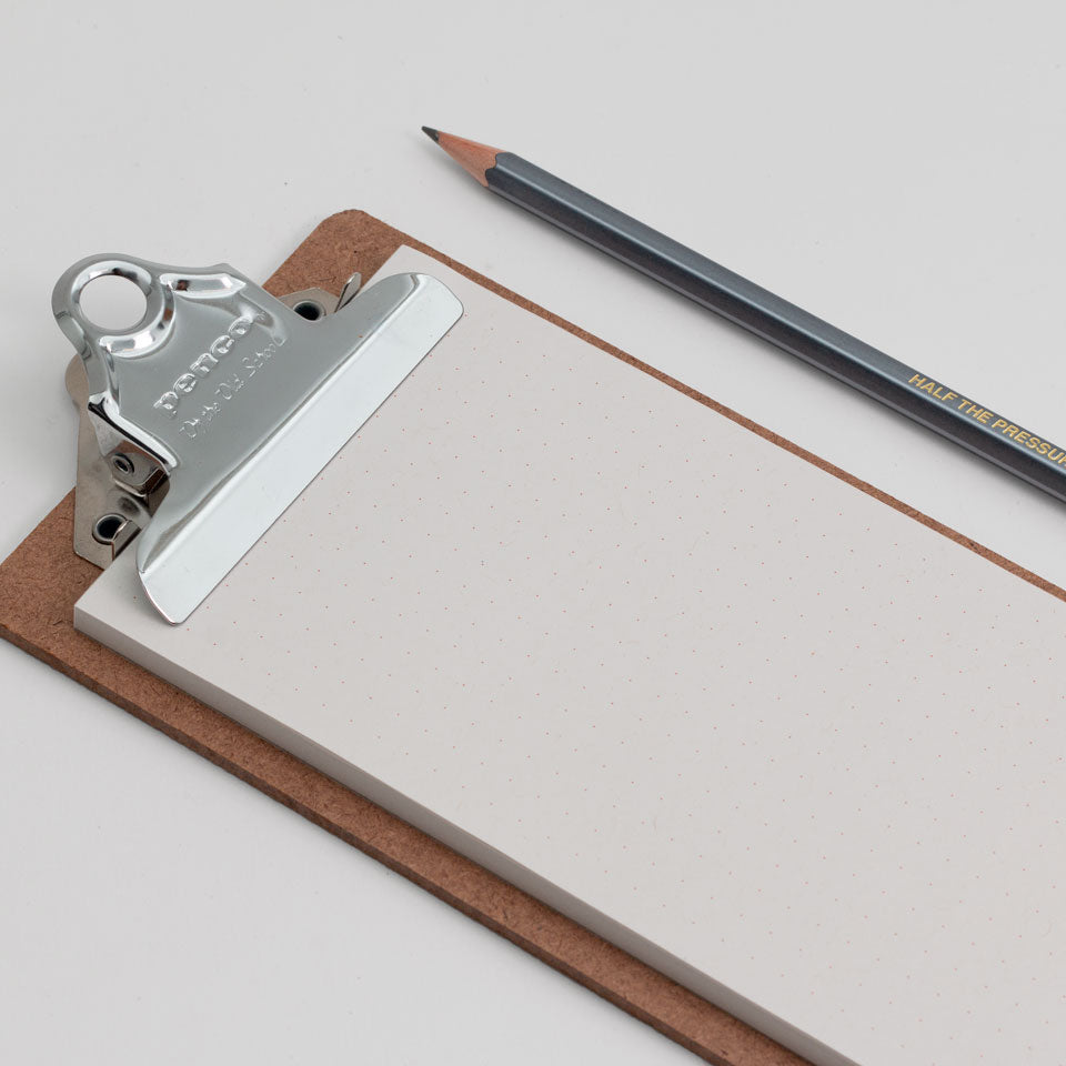 Klemmbrett silber Checkliste