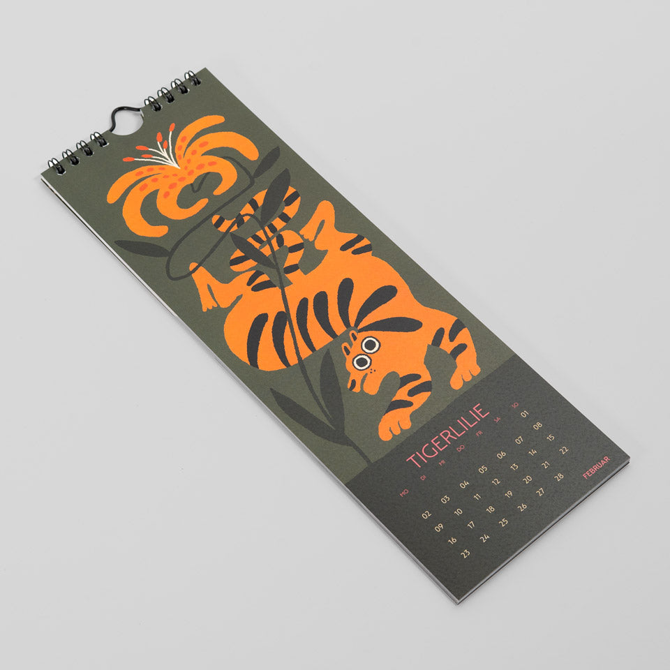 Flora & Fauna Wandkalender 2026
