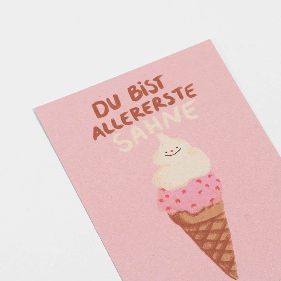 Postkarte Allererste Sahne