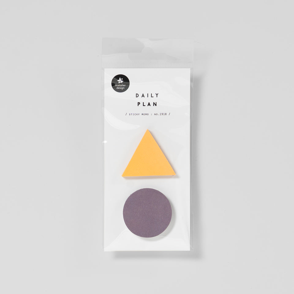 Daily Plan Sticky Memo 1918 Geometrisch
