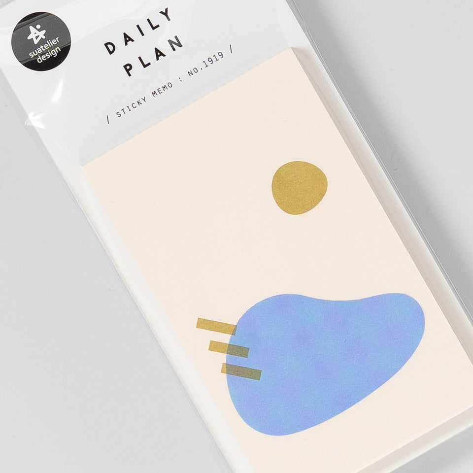Daily Plan Sticky Memo 1919 Verspielt