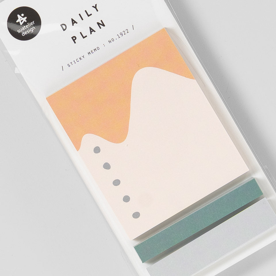 Daily Plan Sticky Memos verspielt 1922