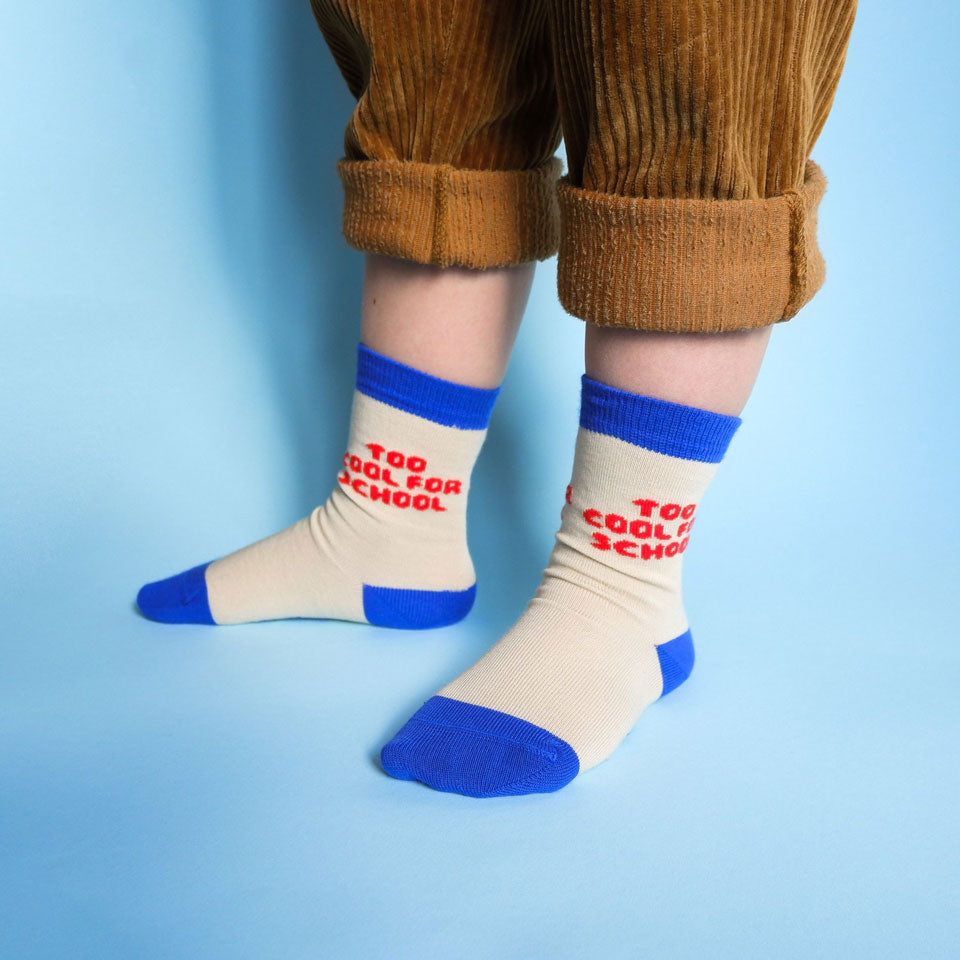 Socken "Too Cool For School"