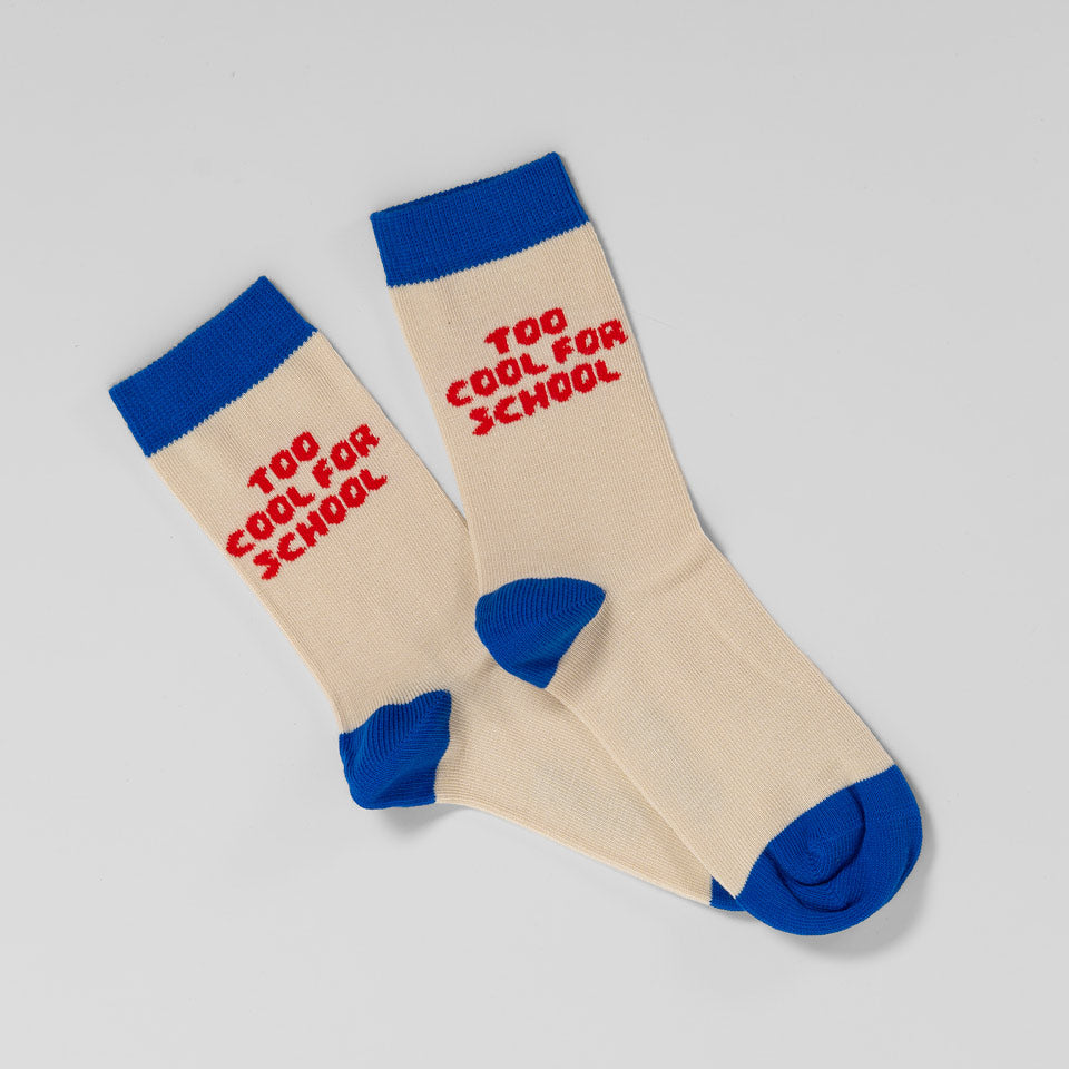 Socken "Too Cool For School"